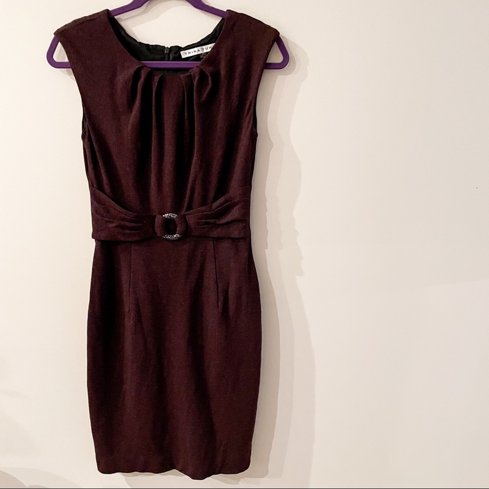 Trina Turk sleeveless purple dress - size 2